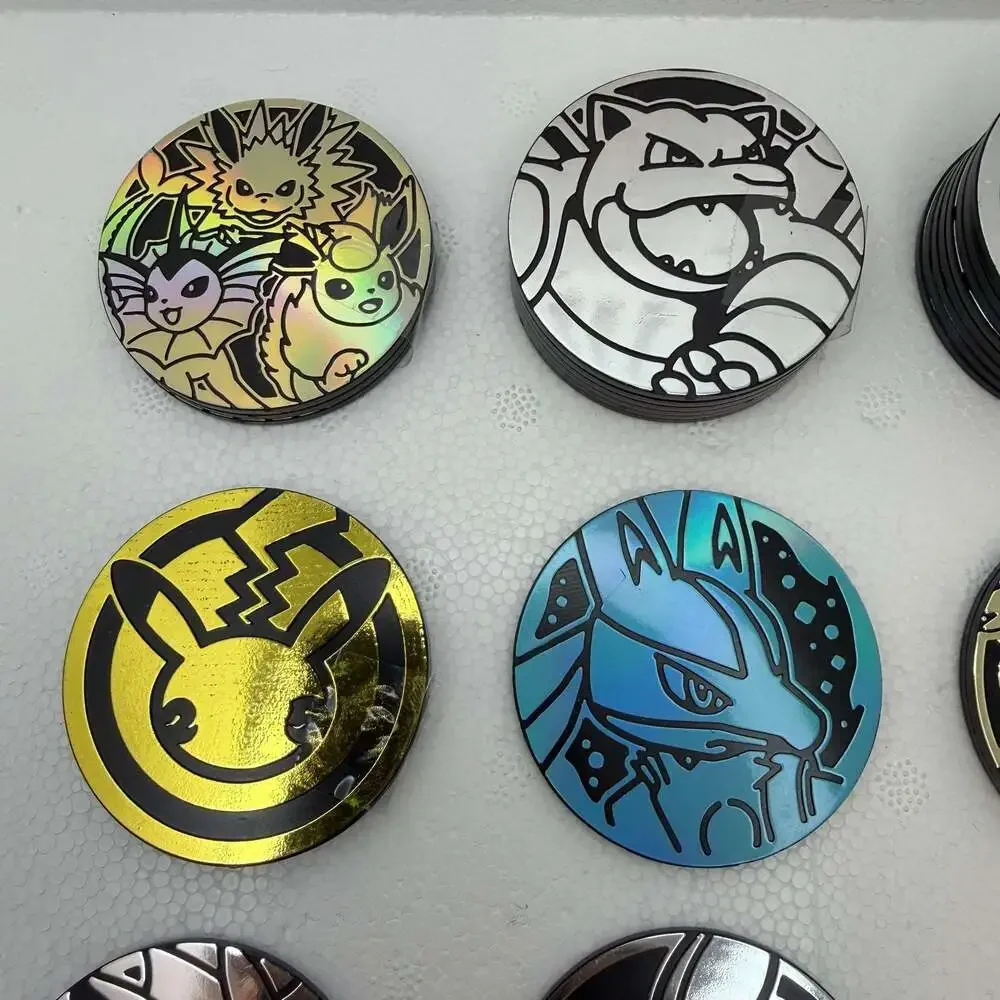 Pokémon TCG Collectible Coins (Shillings) JUMBO - Whole lot or singles!